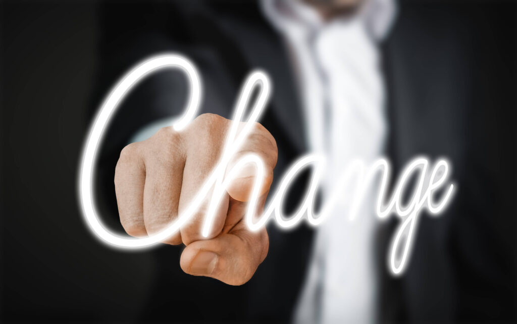Change starts now!